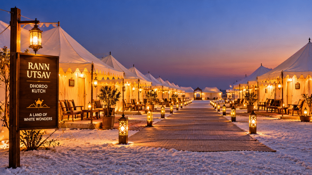 Rann Utsav Tent City alternative in Dhordo Kutch with luxury tents