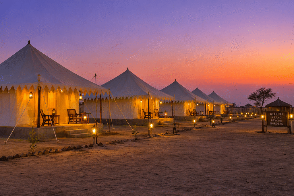 Stay near Rann Utsav at Patgar Tent in Dhordo, Kutch with comfortable luxury tent accommodation